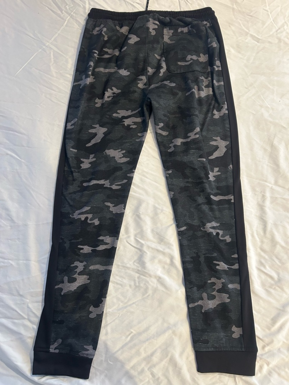 burnside Black & Gray Camo Joggers
